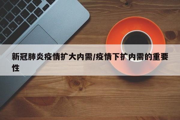 新冠肺炎疫情扩大内需/疫情下扩内需的重要性
