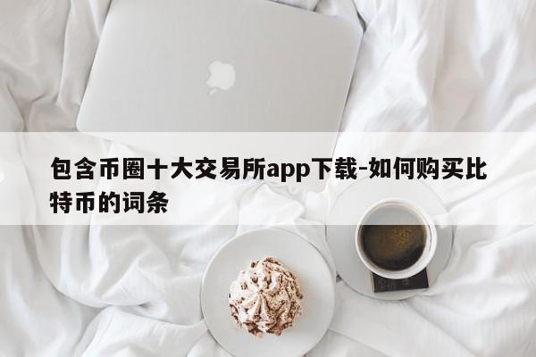 包含币圈十大交易所app下载-如何购买比特币的词条