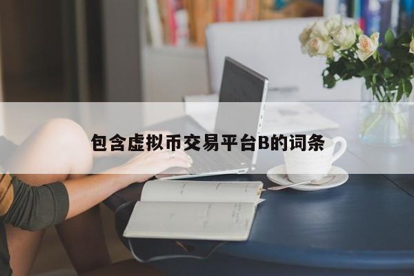 包含虚拟币交易平台B的词条